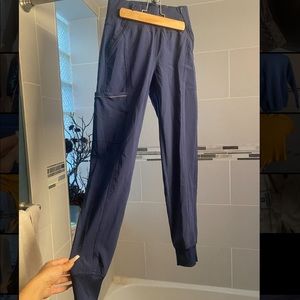 XXS Women’s Dark Blue Jogger Scrub Pants